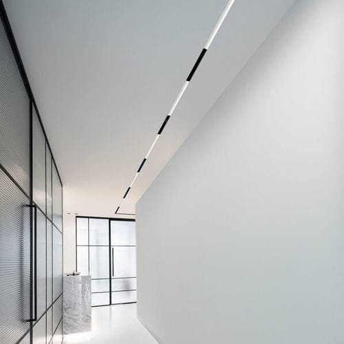 LED-Schienenleuchte - FLUSH - XAL - linear / Aluminium / für Privatgebrauch