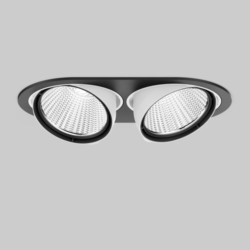 Einbaustrahler - TWIST 100 2 - XAL - LED / rund / oval