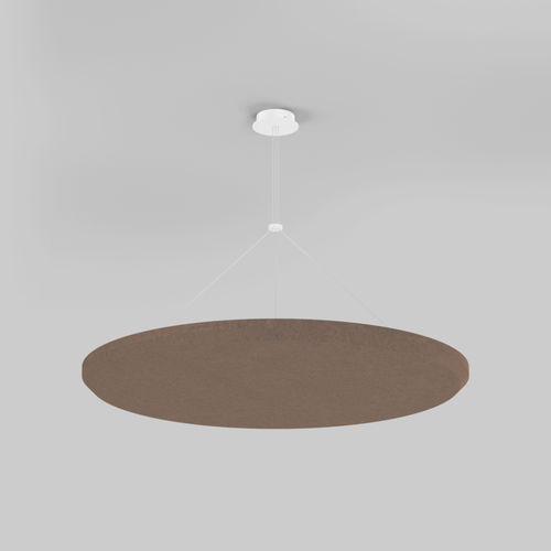PET-Dekorplatte - SONIC ABSORBER DISC - XAL - für Innenausbau / glatt / Stoffoptik