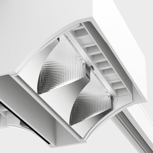 LED-Schienenleuchte - SQUADRO - XAL - linear / Aluminiumguss / Glas