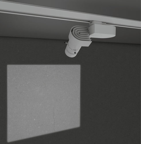 LED-Schienenleuchte - PABLO SHUTTER - XAL - rechteckig / rund / Aluminium