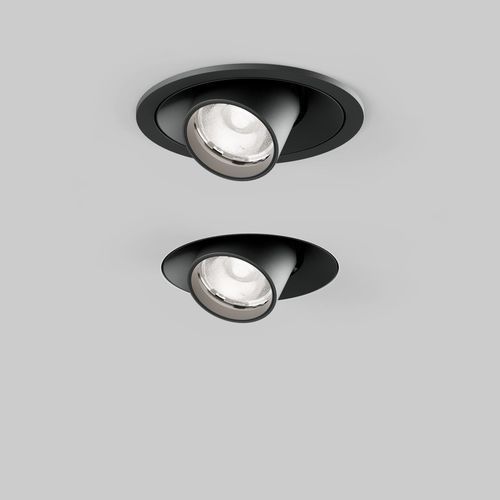 Eingelassenes Downlight - SASSO PRO 100 - XAL - Halbeinbau / LED / rund