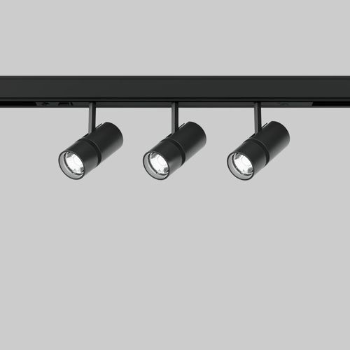 LED-Schienenleuchte - BO PRO - XAL - zylinderförmig / Aluminiumguss / dimmbar