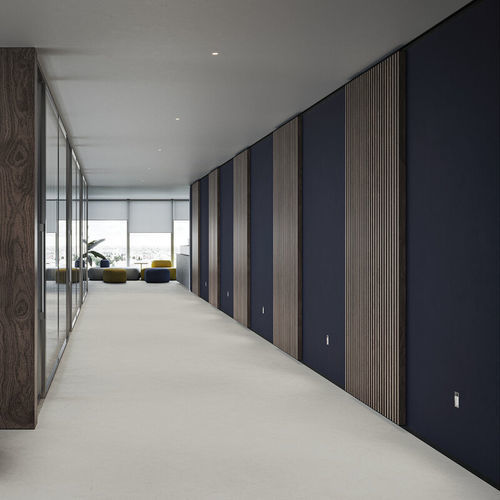 Moderne Wandleuchte - UNICO - XAL - für den Innenraum / Aluminium / rechteckig