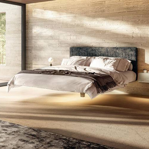 Schwebebett - Fluttua  - LAGO - Doppelbett / modern / Polster