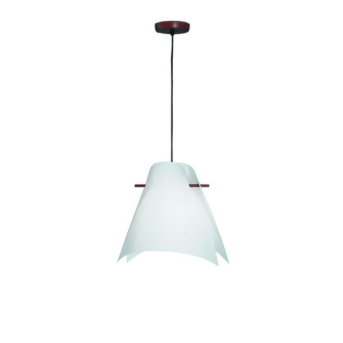 Hängelampe - PLAN B - DOMUS Licht zum Wohnen - Stoff / modern / mit Kabel