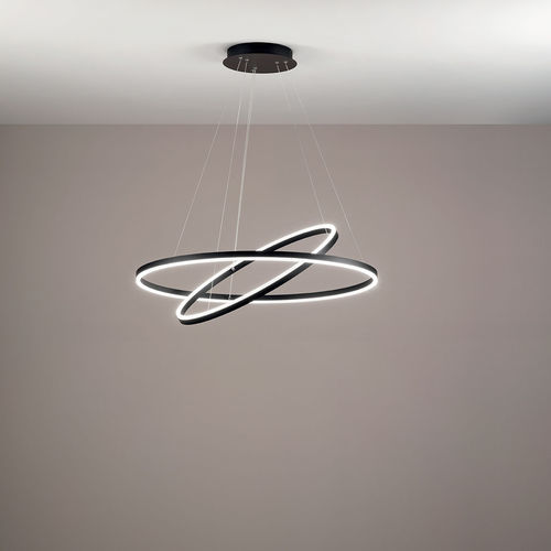 Hängelampe - GIOTTO - Fabas Luce - Metall / Methacrylat / modern