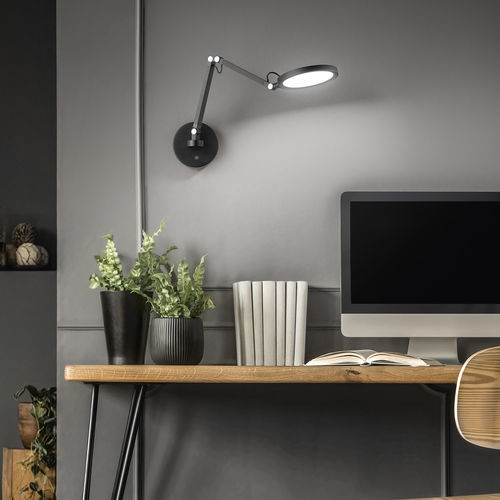Moderne Wandleuchte - REGINA - Fabas Luce - für den Innenraum / Metall / Methacrylat