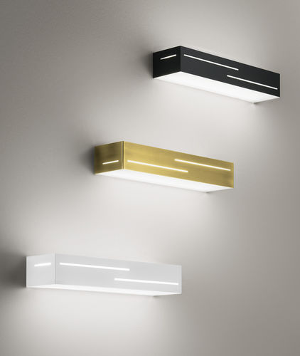 Moderne Wandleuchte - BANNY - Fabas Luce - für den Innenraum / Metall / Methacrylat