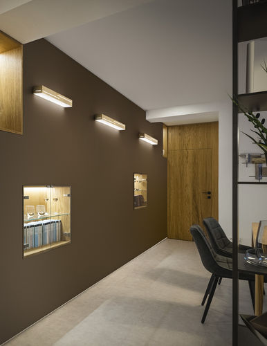 Moderne Wandleuchte - BANNY - Fabas Luce - für den Innenraum / Metall / Methacrylat