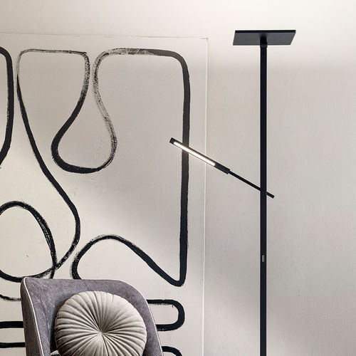Stehleuchte - IDEAL - Fabas Luce - Metall / Methacrylat / modern