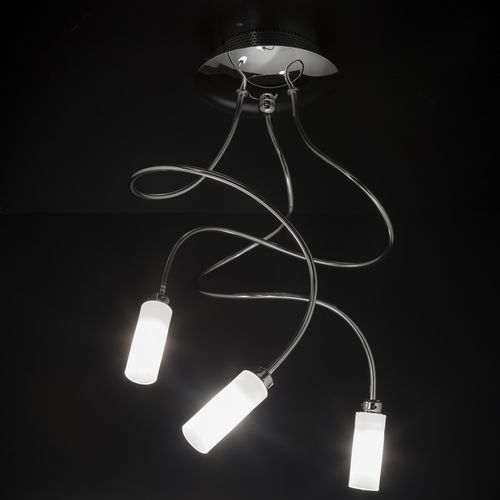Moderne Deckenleuchte - FREE SPIRIT - METAL LUX - Glas / Metall / LED