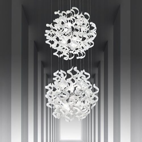 Hängelampe - ASTRO   - METAL LUX - Glas / modern / mit Kabel