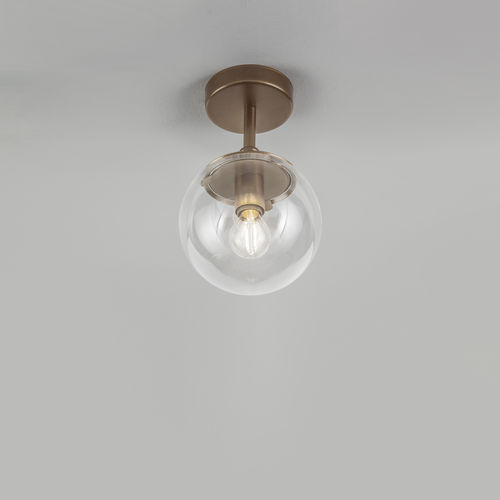 Moderne Deckenleuchte - GLOBAL - METAL LUX - sphärisch / Metall / Polycarbonat