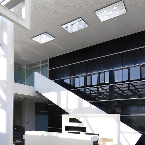 Aufbauleuchte - DADO - METAL LUX - LED / rechteckig / für öffentliche Bereiche