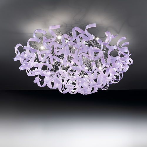 Moderne Deckenleuchte - ASTRO - METAL LUX - Glas / Metall / Halogen