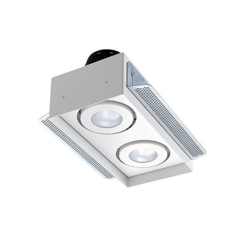 Einbaufähiges Downlight - QUAD MAXI 4 - L&L Luce&Light - LED / quadratisch / rechteckig