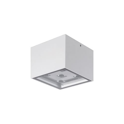 Moderne Deckenleuchte - TAK - L&L Luce&Light - quadratisch / Glas / Aluminium