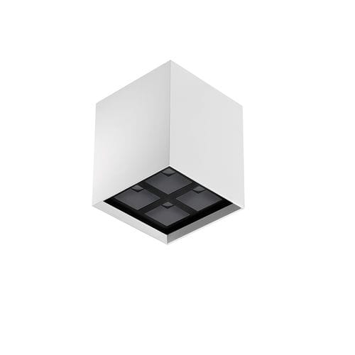Moderne Deckenleuchte - BITPOP C 2.2 - L&L Luce&Light - quadratisch / Aluminium / Stahl
