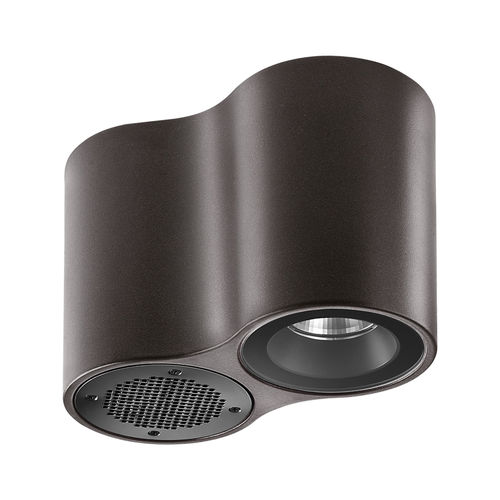 Moderne Deckenleuchte - Intono C OUT 3.9 - L&L Luce&Light - rohrförmig / Glas / Aluminium