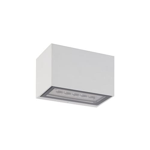 Moderne Wandleuchte - GEKO 6 - L&L Luce&Light - für Außenbereich / Aluminium / rechteckig