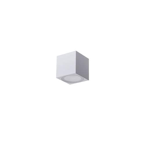 Moderne Deckenleuchte - CUBE C - L&L Luce&Light - quadratisch / Aluminium / Polycarbonat