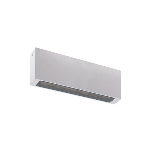 Moderne Deckenleuchte - ELLO OUT - L&L Luce&Light - quadratisch / Glas / Aluminium
