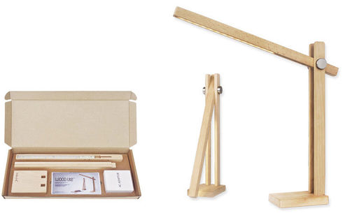 Bürolampe - LITE - Feelux - Holz / modern / mit Kabel