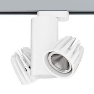 LED-Schienenleuchte - SKAT - Aldabra - rund / Aluminium / für Gewerbegebrauch