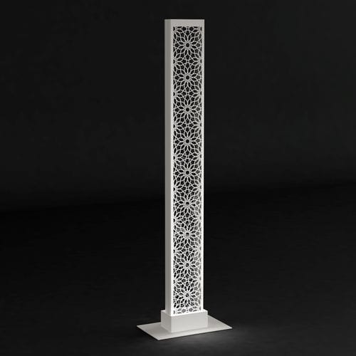 Moderne Leuchtsäule - FILIGRANA - Aldabra - LED / für den Innenraum