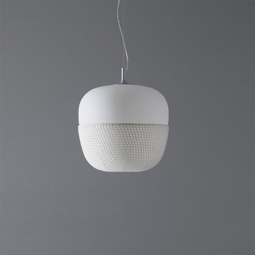 Hängelampe - AFRA - Karboxx - geblasenes Glas / modern / mit Kabel