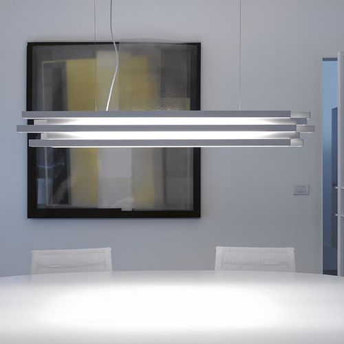 Hängelampe - ESCAPE - Karboxx - aus lackiertem Aluminium / Methacrylat / modern
