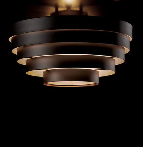 Moderne Deckenleuchte - MAMAMIA - Antonangeli Illuminazione . - rund / Aluminium / fluoreszierend