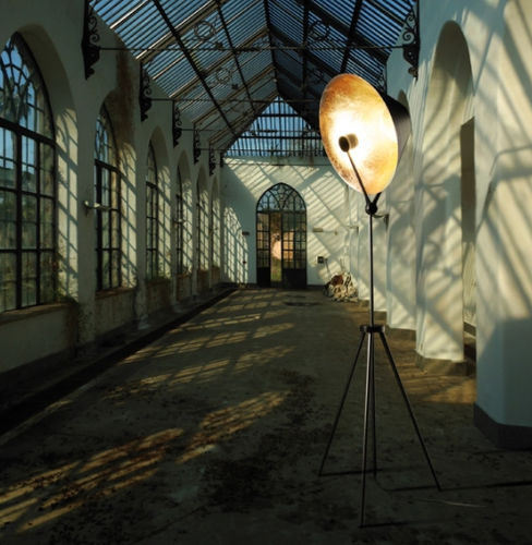 Stehleuchte - CINEMÀ - Antonangeli Illuminazione . - Aluminium / modern / mit Kabel