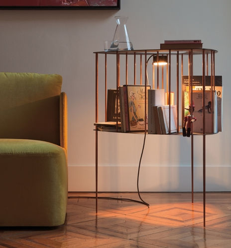 Stehleuchte - LETTURA - Antonangeli Illuminazione . - Metall / modern / mit Kabel