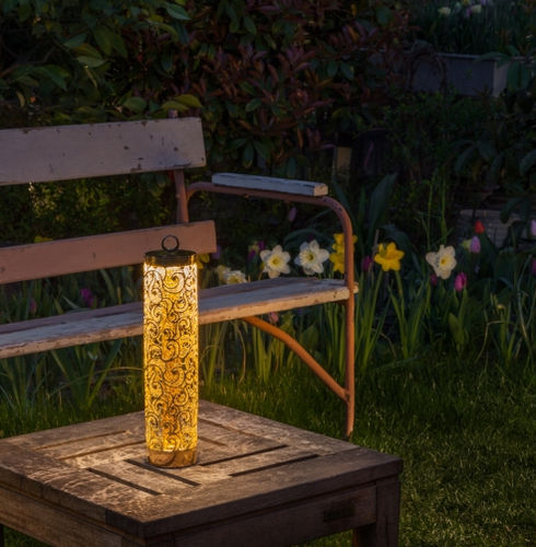 Tragbare Lampe - FLAMBEAU - Antonangeli Illuminazione . - Metall / modern / mit Akku