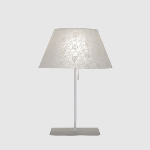 Tischlampe - RICAMI - Antonangeli Illuminazione . - Borosilikatglas / Stoff / Glasfaser
