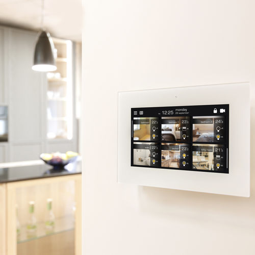 Touchscreen für Hausautomationssystem - VIIP-7E - Ingenium - BES KNX - wandmontiert / mit Digitalanzeige / KNX