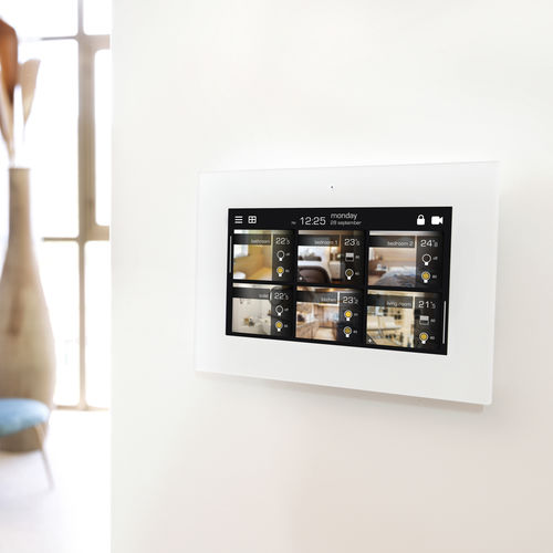 Touchscreen für Hausautomationssystem - VIIP-10D - Ingenium - BES KNX - wandmontiert / mit Digitalanzeige / KNX