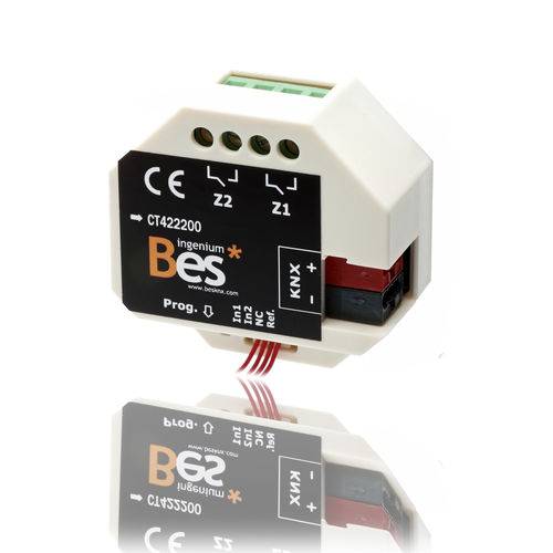 KNX-Schaltaktor - 2E2S-K - Ingenium - BES KNX - DIN-Schiene / für Gewerbegebrauch / für den Innenraum