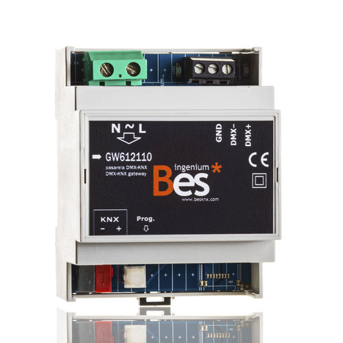 Schnittstellenmodul für Gateway - DMXBUS-K - Ingenium - BES KNX - DIN-Schiene / KNX / DMX