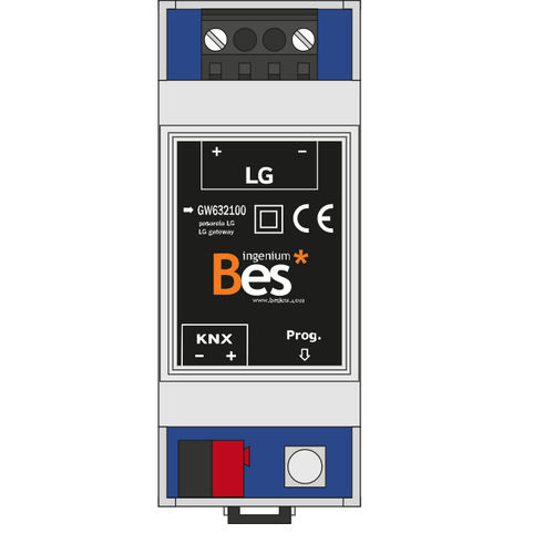 Schnittstellenmodul für Gateway - LGAC-D - Ingenium - BES KNX - DIN-Schiene / KNX