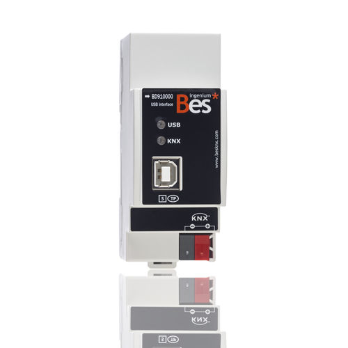 DIN-Schiene-Schnittstellenmodul - USB-K - Ingenium - BES KNX - KNX / USB