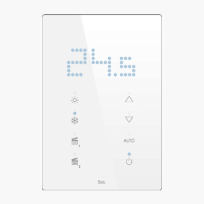 Digitales Thermostat - CUBIK-TLCA - Ingenium - BES KNX - programmierbar / Raum / wandmontiert
