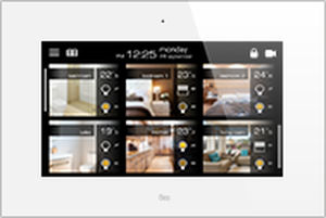 Touchscreen für Hausautomationssystem - VIIP-7D - Ingenium - BES KNX - wandmontiert / mit Digitalanzeige / KNX