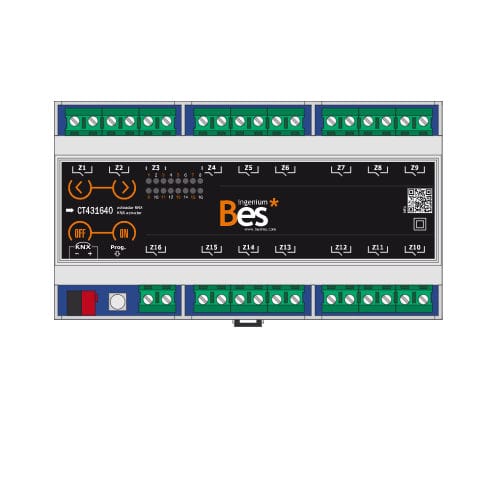 Jalousie Aktor / KNX - 16S-K - Ingenium - BES KNX - für Gewerbegebrauch / DIN-Schiene / für den Innenraum