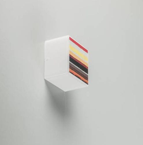 Moderne Wandleuchte - COLORVETRO 9 - Engi Lighting - für den Innenraum / Glas / quadratisch