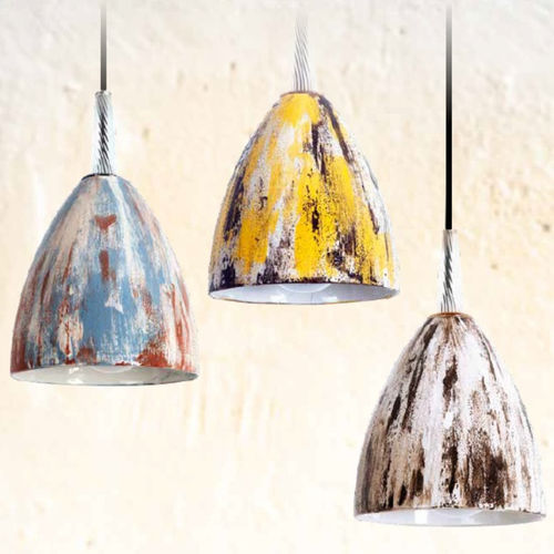 Hängelampe - MATERICA - Engi Lighting - Glas / Keramik / modern
