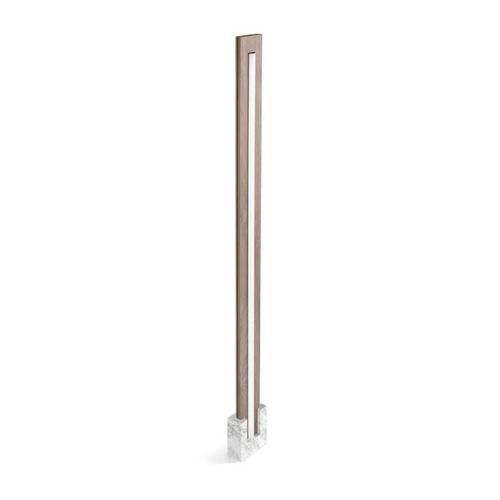 Moderne Leuchtsäule - Toast  - Engi Lighting - Nussbaum / LED / für den Innenraum