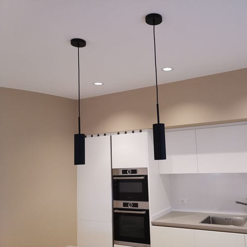 Hängelampe - RULLO LONG - Engi Lighting - Metall / modern / mit Kabel